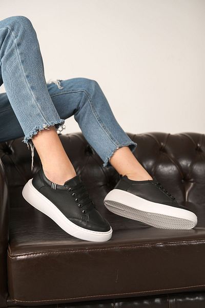MODAADAM Pantofi sport Doha pentru femei - negri