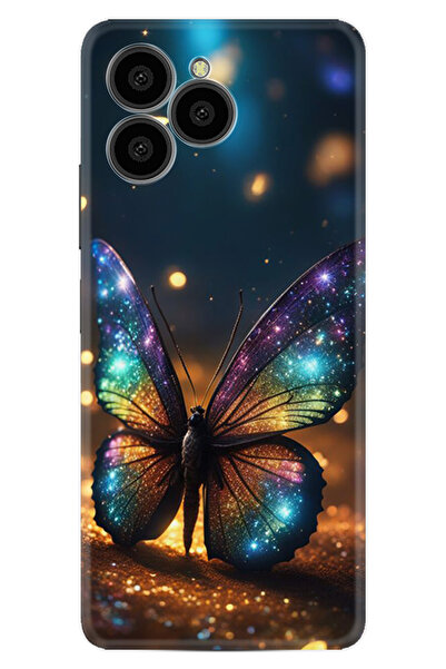 omix X6 Kılıf Boutique Baskılı Resimli Rengarenk Kelebek Pcode -097