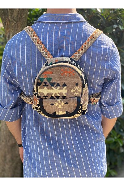 MODA Kilim Patterned Ethnic Women's Backpack