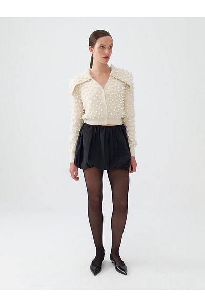 Nocturne Wide Polo Neck Knitwear