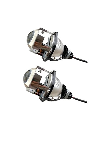 EKT 2.5 Inç Düz Bi-led Mercek B.mavi Şeytan Göz