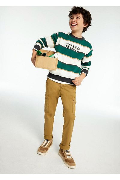 MAYORAL Boy's Cargo Pants - Camel 7533