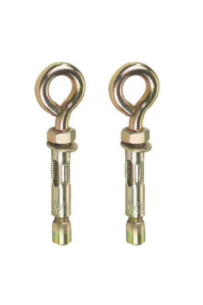 Delta 2 Adet Çelik Dübel Salıncak Boks Torbası Asma Aparatı Kum Torbası Tavan Askı Aparatı (Çiftli)