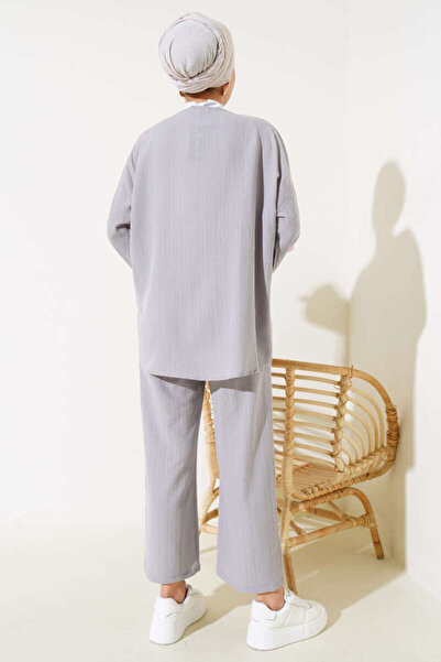 VOLT CLOTHİNG Női elöl megkötős kimonó dupla szett