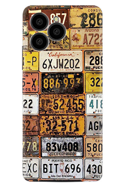 omix X6 Kılıf Boutique Baskılı Resimli Yeni Plakalar Pcode -099