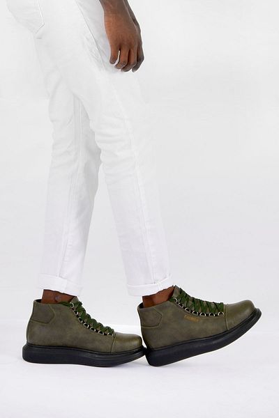 melonika CH258 CST Ρωμαϊκές Ανδρικές Μπότες KHAKI
