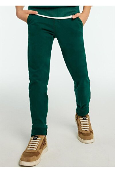 MAYORAL Boy's Khaki Basic Trousers 530