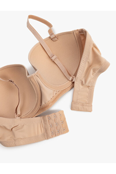 Koton Σουτιέν χωρίς επένδυση στράπλες και κάτω σύρμα - Αποσπώμενος ιμάντας