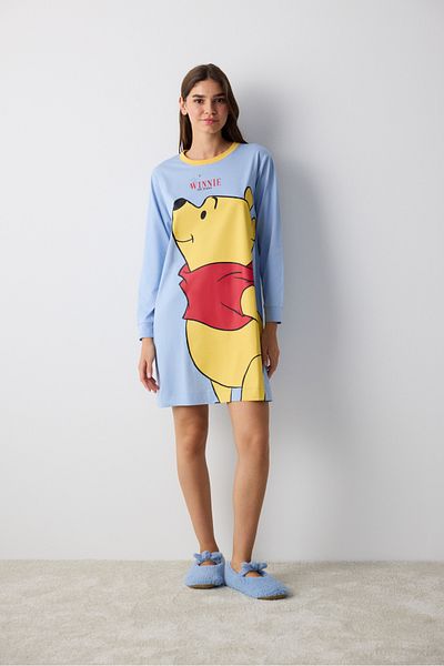 Penti Φόρεμα Winnie από γαλάζιο βαμβάκι