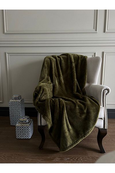 Karma Home Ultrasoft TV Blanket 130x170 Cm - Khaki