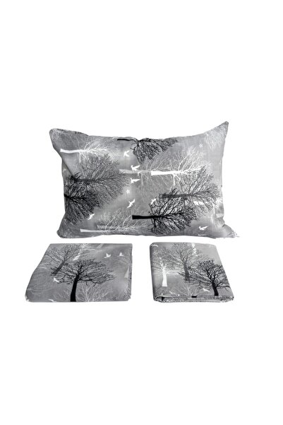 EVKE Jednokrevetno Set posteljine Ranforce Pamuk komada drvo Sa deznom set 16...