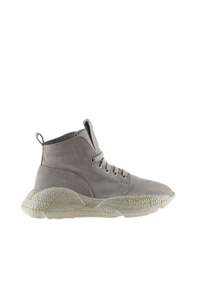Bueno Shoes Γυναικείες Αθλητικές Μπότες Suede Λευκές - 01wt5700