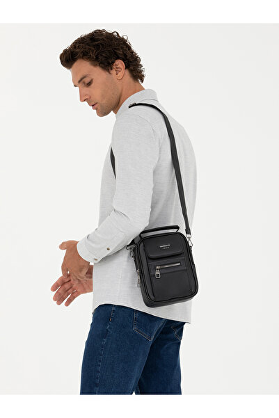 Cacharel Erkek Siyah Omuz Çantası 50289326-VR046