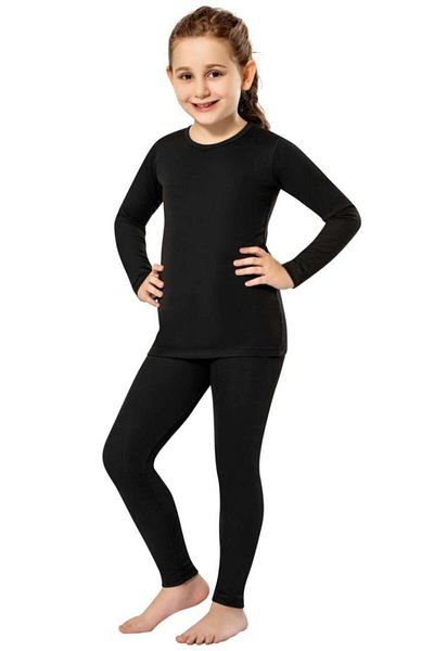Thermal leggings for girls outlet