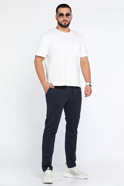 MİSHAR İTALİA Ανδρικό αθλητικό παντελόνι Navy Blue