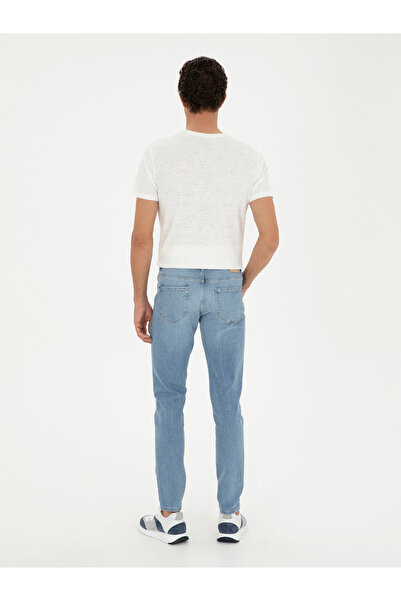 Cacharel Açık Mavi Slim Fit Pamuk Karışımlı Jean Pantolon 50285607-VR003