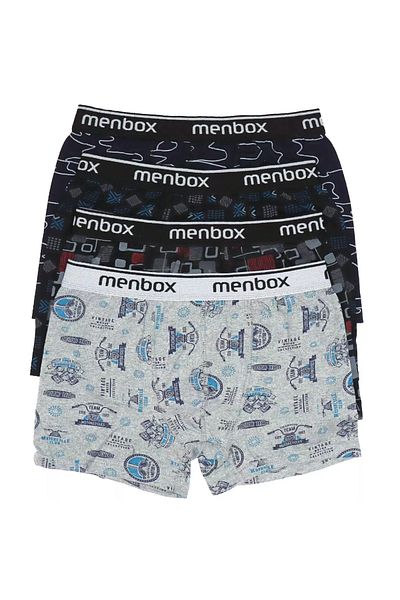CUBBUX Ανδρικά Boxers - Πολύχρωμα και Μικτά Σχέδια, 3 ΤΕΜ