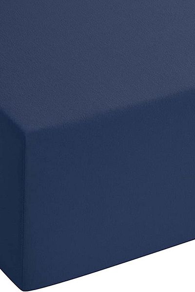 COTENCONCEPT ملاءة سرير مفردة من القطن العادي مقاس 120 × 200 سم