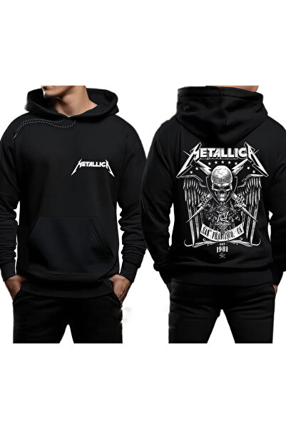 CONSTRAİN Metallica San Francisco Est 1981 Μπροστινό πίσω μπλούζα με στάμπα μ...