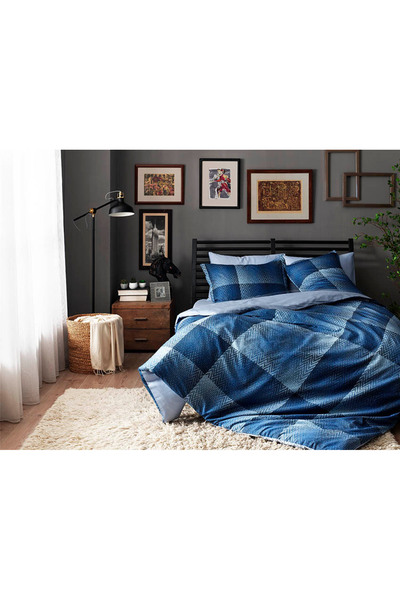 Taç Dijital Saten Yorgan Seti King Size Tess