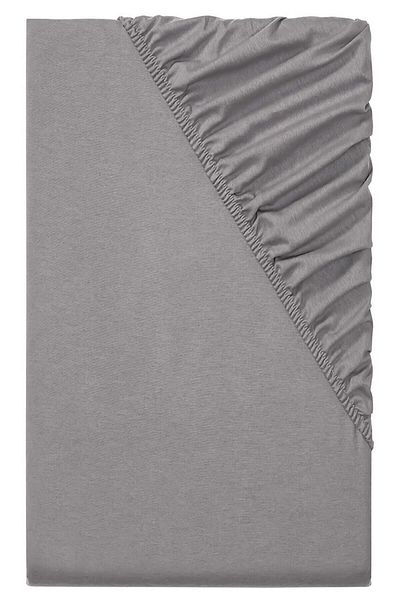COTENCONCEPT 180x200 Cm King Size Cotton Plain Elastic Fitted Combed Bed Sheet
