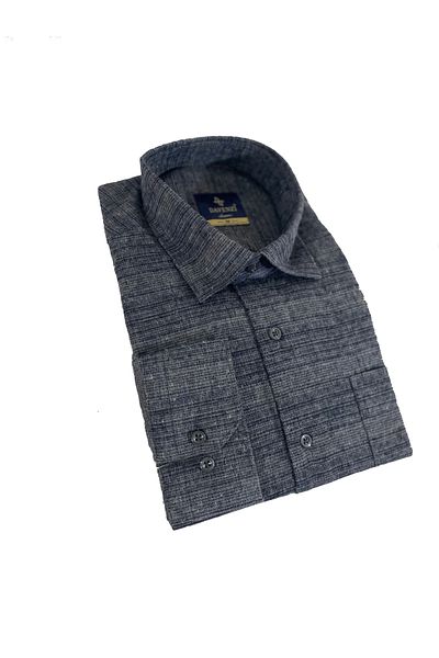 dcn giyim 1985 Men's Classic Winter Shirt-D3