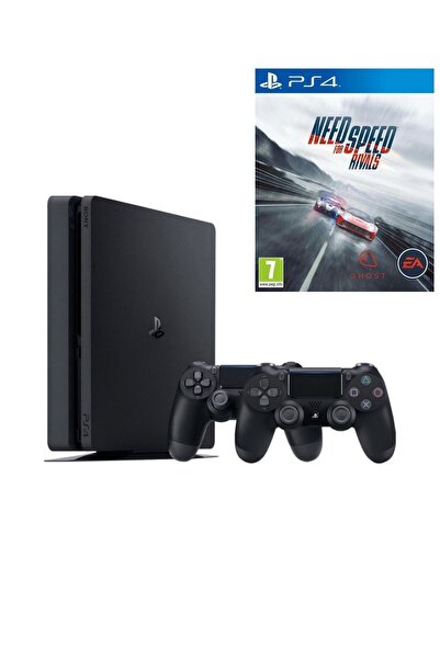 Sony Ps4 1 Tb Slim Kasa+ Need For Speed Rivals + 2 Adet V2 Kol Teşhir Ürün 12 Ay Garanti