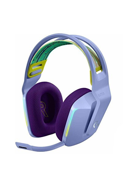 logitech Lilac Rgb Wireless Gaming Headset G733 Lightspeed 7.1 Surround Sound