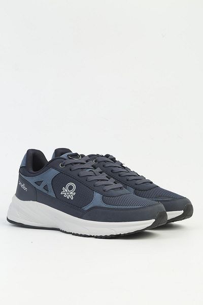 Benetton Navy Blue Men's Sports Shoes - Imported Bni-11068
