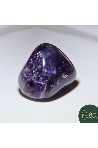 Ordem Amethyst Stone Tweezers - Stress Reducing Design (Pocket Size)