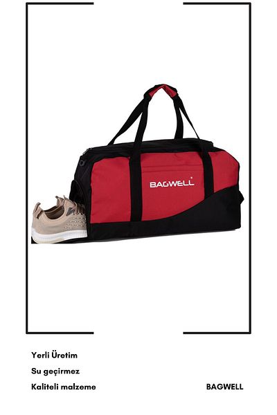BAGWELL BY ALİ ERCİVAN Pantofi cu ochi pentru sport și călătorii - Geantă de fitness