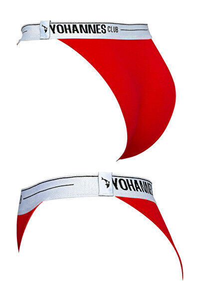 Yohannes Club Women's Lingerie Set with Red Triangle Bra