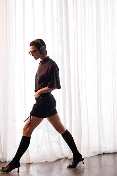 VATKALI Τζιν Mini Cargo Φούστα