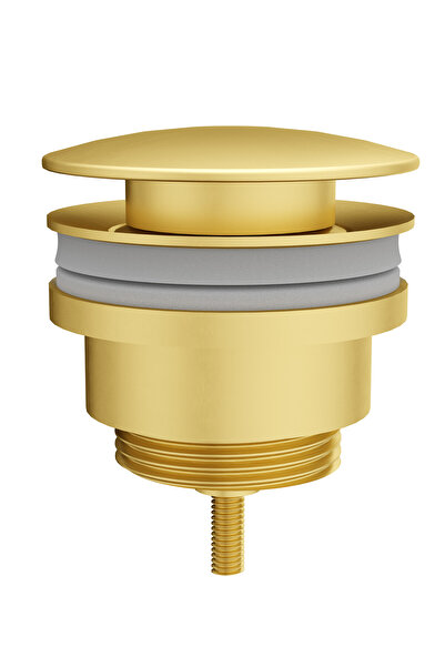 VitrA Artema Süzgeç A4514925 Lavabo Yuvarlak Süzgeci Universal Basmalı, Fırça...