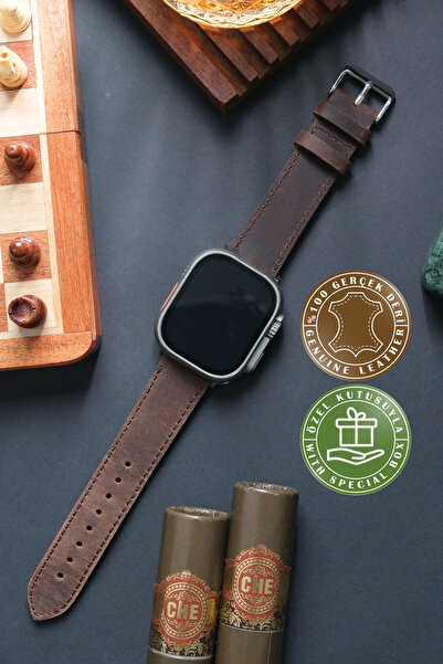 vagave Huawei Fit3 Uyumlu Hakiki Deri Saat Kordonu Fit 3 Saat Kayışı - İsnos