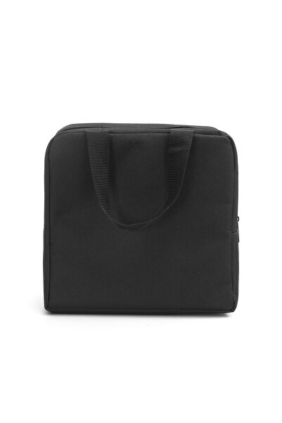 Panipal Outdoor Thermal Kaplamalı Beslenme Çantası 5.8 lt (Sıcak/Soğuk) Siyah Seyahat, Kamp ve Piknik Çantası