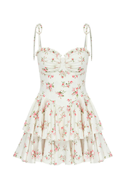 Misole Flower Bombshell Elbise