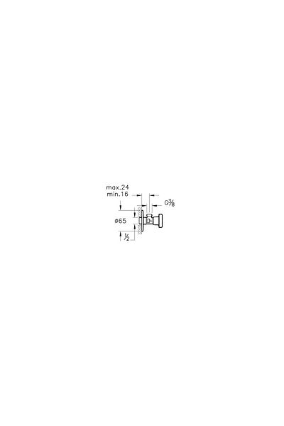 VitrA A45235 Chrome Intermediate Faucet