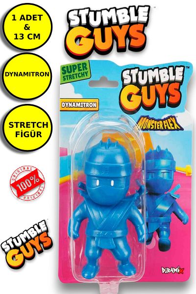 TOYFEST Stumble Guys Dynamitron - شخصية قابلة للتمدد