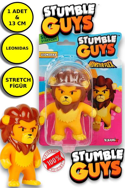 TOYFEST Stumble Guys Leodinas - شخصية قابلة للتمدد