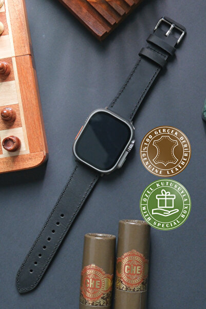 vagave Huawei Fit3 Uyumlu Hakiki Deri Saat Kordonu Fit 3 Saat Kayışı - İsnos