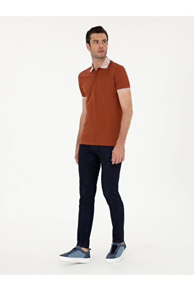 Cacharel Lacivert Slim Fit Pamuk Karışımlı Jean Pantolon 50287885-VR033