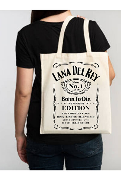 Cemira Lana Del Rey Born To Die Design Tote Bag Geantă de stofa