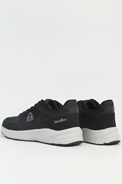 Benetton Μαύρα ανδρικά αθλητικά παπούτσια IMPORTED BNI-11068