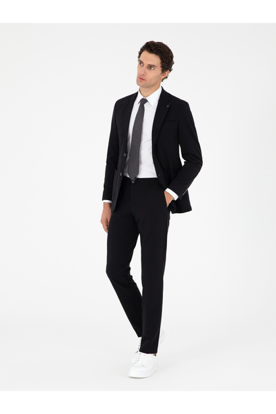 Cacharel Siyah Slim Fit Takım Elbise 50296939-VR046