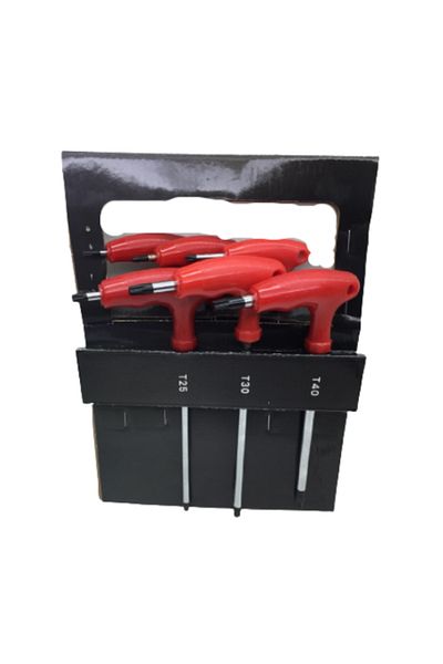 Eltos Tas006 T Type Torx Allen Key Set Set 6 Pieces