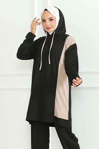 MG Black Oversize Sports Set