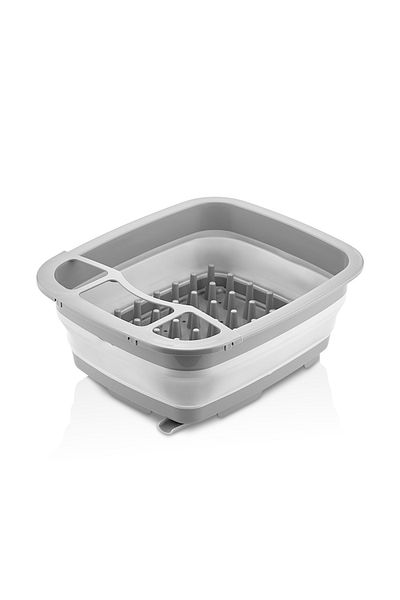 MCK Plus Foldable Basin & Dish Rack Portable Use No Space Stylish Design