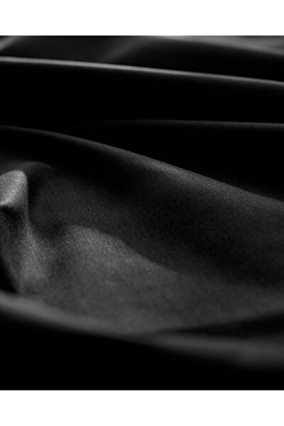 Madame Coco Manon Single 100% Cotton Ranforce Non-Elastic Sheet - Black