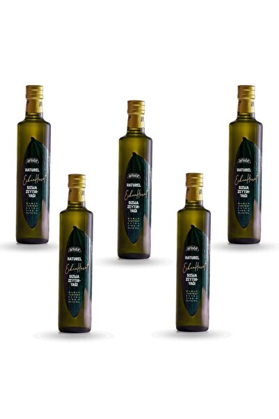 Ariste 5'li Erken Hasat Naturel Sızma Zeytinyağı 2500 ml (500 ML X 5)